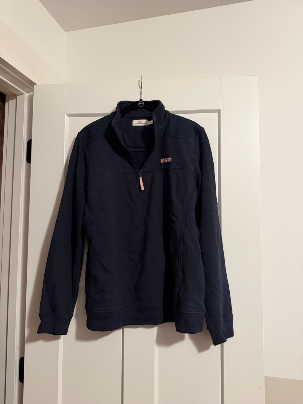 Vineyard Vines Women’s Navy Half-Zip Pullover Sweater